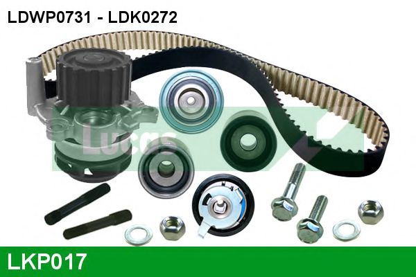 LUCAS ENGINE DRIVE LKP017 Комплект ремня ГРМ для SEAT LEON (Сеат Леон) LUCAS ENGINE DRIVE LKP017 Комплект ремня ГРМ для SEAT LEON (Сеат Леон)