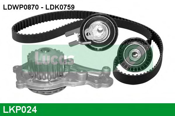 LUCAS ENGINE DRIVE LKP024 Комплект ремня ГРМ для CITROËN C3 I (CитроËн С3 1) LUCAS ENGINE DRIVE LKP024 Комплект ремня ГРМ для CITROËN C3 I (CитроËн С3 1)