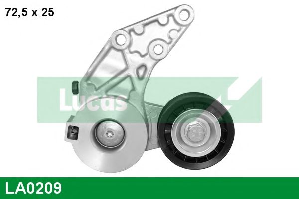 LUCAS ENGINE DRIVE LA0209 Паразитный Ведущий ролик, зубчатый ремень для AUDI TT (Ауди Тт) LUCAS ENGINE DRIVE LA0209 Паразитный Ведущий ролик, зубчатый ремень для AUDI TT (Ауди Тт)