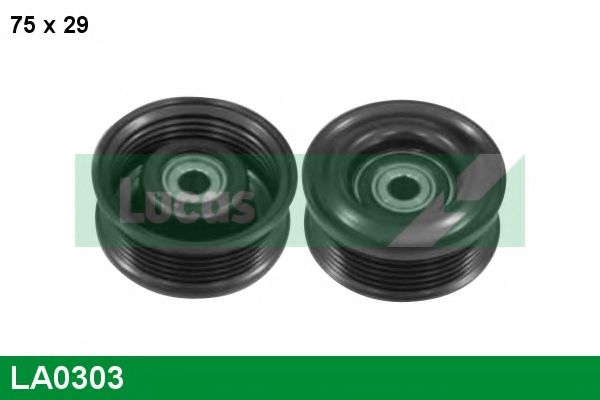 LUCAS ENGINE DRIVE LA0303 Паразитный ведущий ролик, поликлиновой ремень для LEXUS GX (Лексус Гx)