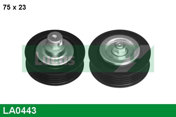 LUCAS ENGINE DRIVE LA0443 Паразитный ведущий ролик, поликлиновой ремень для TOYOTA COROLLA (Тойота/тоета Cоролла) LUCAS ENGINE DRIVE LA0443 Паразитный ведущий ролик, поликлиновой ремень для TOYOTA COROLLA (Тойота/тоета Cоролла)