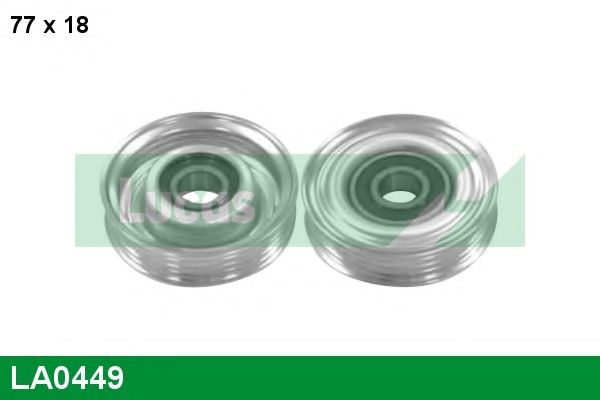 LUCAS ENGINE DRIVE LA0449 Паразитный ведущий ролик, поликлиновой ремень для HONDA LOGO (Хонда Лого) LUCAS ENGINE DRIVE LA0449 Паразитный ведущий ролик, поликлиновой ремень для HONDA LOGO (Хонда Лого)