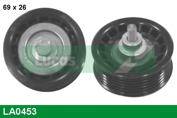 LUCAS ENGINE DRIVE LA0453 Паразитный ведущий ролик, поликлиновой ремень для CITROëN (Cитроëн) LUCAS ENGINE DRIVE LA0453 Паразитный ведущий ролик, поликлиновой ремень для CITROëN (Cитроëн)