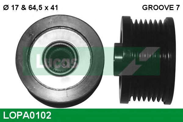 LUCAS ENGINE DRIVE LOPA0102 Механизм свободного хода генератора для RENAULT VEL SATIS (Рено Вел сатис) LUCAS ENGINE DRIVE LOPA0102 Механизм свободного хода генератора для RENAULT VEL SATIS (Рено Вел сатис)