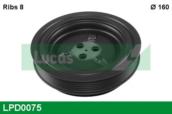 LUCAS ENGINE DRIVE LPD0075 Ременный шкив, коленчатый вал для CITROëN (Cитроëн) LUCAS ENGINE DRIVE LPD0075 Ременный шкив, коленчатый вал для CITROëN (Cитроëн)