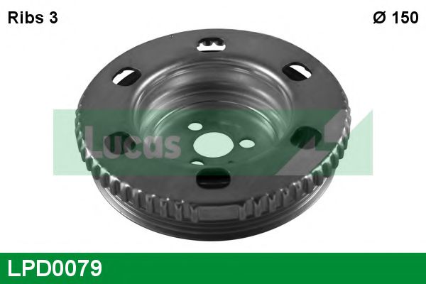 LUCAS ENGINE DRIVE LPD0079 Ременный шкив, коленчатый вал для LANCIA (Лансиа/лянча) LUCAS ENGINE DRIVE LPD0079 Ременный шкив, коленчатый вал для LANCIA (Лансиа/лянча)