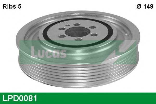 LUCAS ENGINE DRIVE LPD0081 Ременный шкив, коленчатый вал для LANCIA (Лансиа/лянча) LUCAS ENGINE DRIVE LPD0081 Ременный шкив, коленчатый вал для LANCIA (Лансиа/лянча)