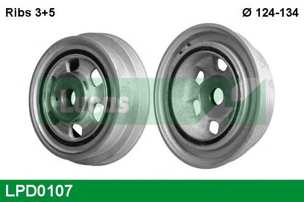 LUCAS ENGINE DRIVE LPD0107 Ременный шкив, коленчатый вал для FIAT (Фиат) LUCAS ENGINE DRIVE LPD0107 Ременный шкив, коленчатый вал для FIAT (Фиат)