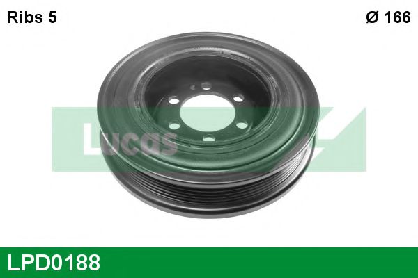 LUCAS ENGINE DRIVE LPD0188 Ременный шкив, коленчатый вал для OPEL VECTRA C GTS (Опель Вектра с джити) LUCAS ENGINE DRIVE LPD0188 Ременный шкив, коленчатый вал для OPEL VECTRA C GTS (Опель Вектра с джити)