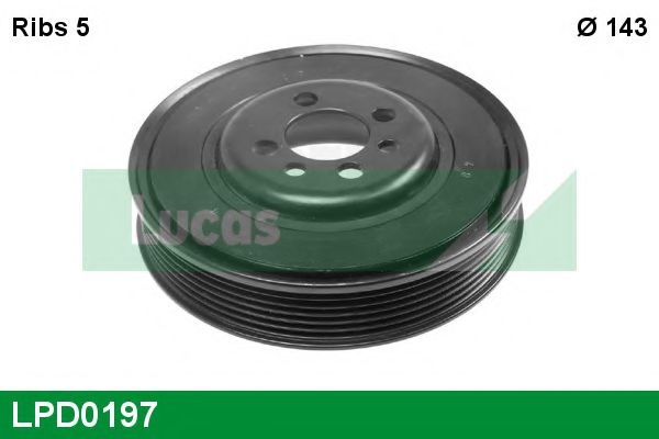 LUCAS ENGINE DRIVE LPD0197 Ременный шкив, коленчатый вал для AUDI TT (Ауди Тт) LUCAS ENGINE DRIVE LPD0197 Ременный шкив, коленчатый вал для AUDI TT (Ауди Тт)