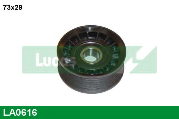 LUCAS ENGINE DRIVE LA0616 Паразитный ведущий ролик, поликлиновой ремень для VOLVO V50 (Вольво V50) LUCAS ENGINE DRIVE LA0616 Паразитный ведущий ролик, поликлиновой ремень для VOLVO V50 (Вольво V50)