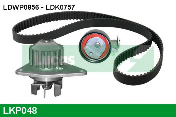 LUCAS ENGINE DRIVE LKP048 Комплект ремня ГРМ для PEUGEOT 206 (Пежо 206) LUCAS ENGINE DRIVE LKP048 Комплект ремня ГРМ для PEUGEOT 206 (Пежо 206)