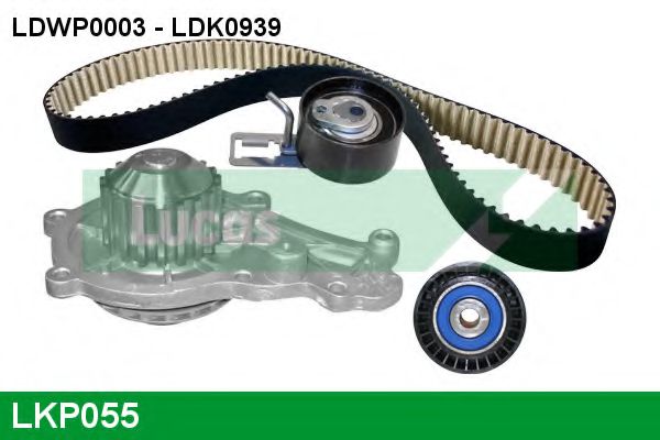 LUCAS ENGINE DRIVE LKP055 Комплект ремня ГРМ с округленным зубчатым профилем для MAZDA PREMACY (Мазда Premacy) LUCAS ENGINE DRIVE LKP055 Комплект ремня ГРМ с округленным зубчатым профилем для MAZDA PREMACY (Мазда Premacy)