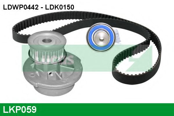 LUCAS ENGINE DRIVE LKP059 Комплект ремня ГРМ для OPEL COMBO (Опель Комбо) LUCAS ENGINE DRIVE LKP059 Комплект ремня ГРМ для OPEL COMBO (Опель Комбо)