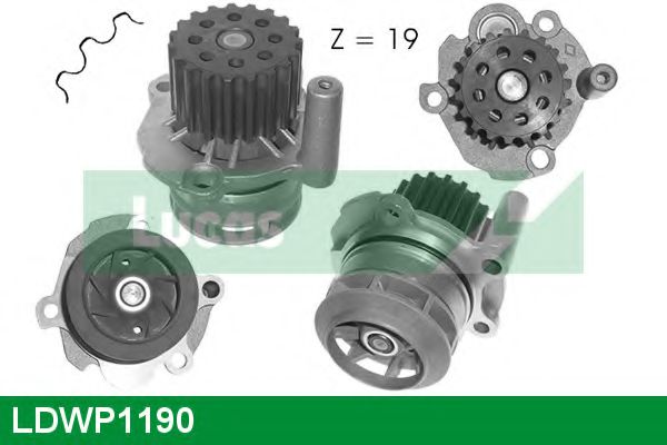 LUCAS ENGINE DRIVE LDWP1190 Водяной насос для FORD GALAXY (Форд Галакси) LUCAS ENGINE DRIVE LDWP1190 Водяной насос для FORD GALAXY (Форд Галакси)