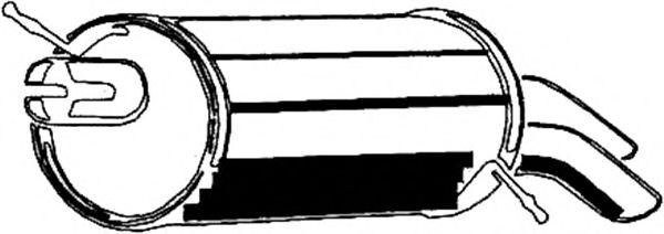 ASMET 03.097 Глушитель выхлопных газов конечный для VOLKSWAGEN SHARAN (Фольксваген Шаран) ASMET 03.097 Глушитель выхлопных газов конечный для VOLKSWAGEN SHARAN (Фольксваген Шаран)