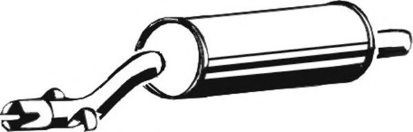 ASMET 08.013 Глушитель выхлопных газов конечный для CITROëN (Cитроëн) ASMET 08.013 Глушитель выхлопных газов конечный для CITROëN (Cитроëн)