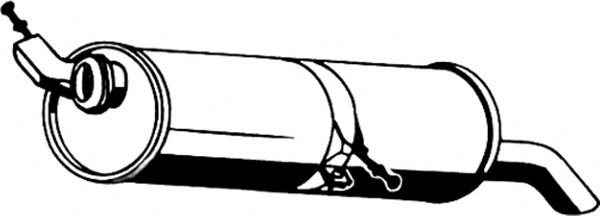 ASMET 08.030 Глушитель выхлопных газов конечный для PEUGEOT 307 (Пежо 307) ASMET 08.030 Глушитель выхлопных газов конечный для PEUGEOT 307 (Пежо 307)