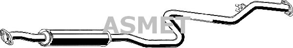 ASMET 11.010 Предглушитель выхлопных газов для MAZDA (Мазда) ASMET 11.010 Предглушитель выхлопных газов для MAZDA (Мазда)