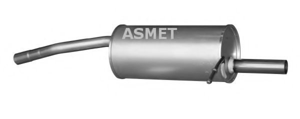 ASMET 10.116 Глушитель выхлопных газов конечный для DACIA SANDERO (Дача Сандэро) ASMET 10.116 Глушитель выхлопных газов конечный для DACIA SANDERO (Дача Сандэро)