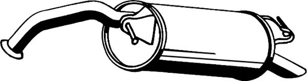 ASMET 20.029 Глушитель выхлопных газов конечный для TOYOTA YARIS (Тойота/тоета Ярис) ASMET 20.029 Глушитель выхлопных газов конечный для TOYOTA YARIS (Тойота/тоета Ярис)