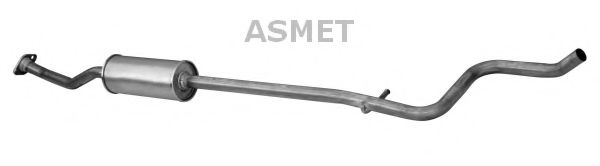 ASMET 09.062 Средний глушитель выхлопных газов для CITROëN (Cитроëн) ASMET 09.062 Средний глушитель выхлопных газов для CITROëN (Cитроëн)