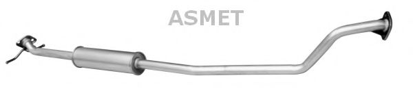 ASMET 05.197 Средний глушитель выхлопных газов для SUZUKI SPLASH (Сузуки Сплаш) ASMET 05.197 Средний глушитель выхлопных газов для SUZUKI SPLASH (Сузуки Сплаш)