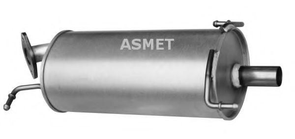 ASMET 05.198 Глушитель выхлопных газов конечный для SUZUKI SPLASH (Сузуки Сплаш) ASMET 05.198 Глушитель выхлопных газов конечный для SUZUKI SPLASH (Сузуки Сплаш)
