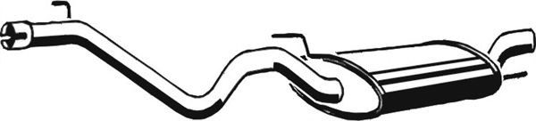 ASMET 03.043 Глушитель выхлопных газов конечный для VOLKSWAGEN GOLF III (Фольксваген Гольф 3) ASMET 03.043 Глушитель выхлопных газов конечный для VOLKSWAGEN GOLF III (Фольксваген Гольф 3)