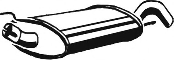 ASMET 03.044 Глушитель выхлопных газов конечный для VOLKSWAGEN GOLF III (Фольксваген Гольф 3) ASMET 03.044 Глушитель выхлопных газов конечный для VOLKSWAGEN GOLF III (Фольксваген Гольф 3)