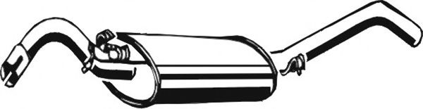 ASMET 03.009 Глушитель выхлопных газов конечный для VOLKSWAGEN JETTA II (Фольксваген Жэтта 2) ASMET 03.009 Глушитель выхлопных газов конечный для VOLKSWAGEN JETTA II (Фольксваген Жэтта 2)