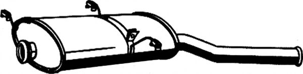 ASMET 09.050 Глушитель выхлопных газов конечный для CITROëN (Cитроëн) ASMET 09.050 Глушитель выхлопных газов конечный для CITROëN (Cитроëн)