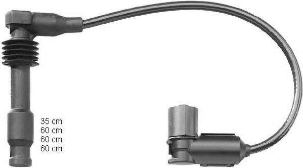 CHAMPION CLS030 Комплект проводов зажигания для OPEL (Опель) CHAMPION CLS030 Комплект проводов зажигания для OPEL (Опель)