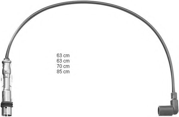 CHAMPION CLS053 Комплект проводов зажигания для VOLKSWAGEN CADDY II (Фольксваген Кадди 2) CHAMPION CLS053 Комплект проводов зажигания для VOLKSWAGEN CADDY II (Фольксваген Кадди 2)