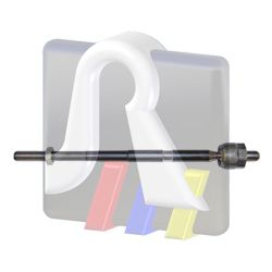 RTS 92-05986 Осевой шарнир, рулевая тяга 