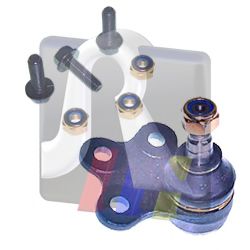 RTS 93-00321-056 Несущий направляющий шарнир для OPEL ASTRA F (Опель Астра ф) RTS 93-00321-056 Несущий направляющий шарнир для OPEL ASTRA F (Опель Астра ф)