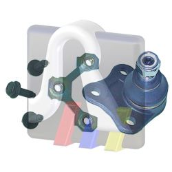 RTS 93-00955-156 Несущий направляющий шарнир для VOLKSWAGEN GOLF IV (Фольксваген Гольф 4) RTS 93-00955-156 Несущий направляющий шарнир для VOLKSWAGEN GOLF IV (Фольксваген Гольф 4)