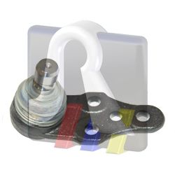 RTS 93-03118 Несущий направляющий шарнир для DAEWOO LACETTI (Дэу Лачетти) RTS 93-03118 Несущий направляющий шарнир для DAEWOO LACETTI (Дэу Лачетти)