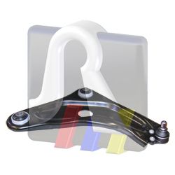 RTS 96-00742-1 Рычаг независимой подвески колеса, подвеска колеса для PEUGEOT 207 (Пежо 207) RTS 96-00742-1 Рычаг независимой подвески колеса, подвеска колеса для PEUGEOT 207 (Пежо 207)