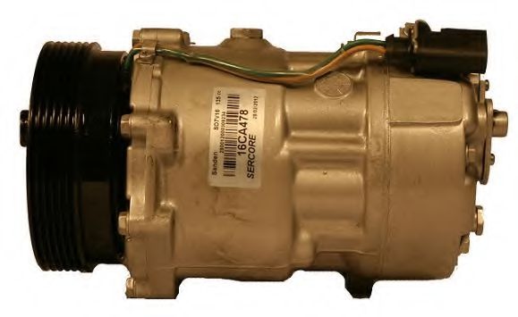 SERCORE 16CA478 Компрессор, кондиционер для AUDI A3 (Ауди А3) SERCORE 16CA478 Компрессор, кондиционер для AUDI A3 (Ауди А3)