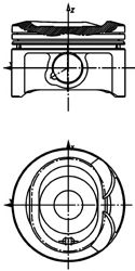 KOLBENSCHMIDT 40080600 Поршень для TOYOTA AVENSIS (Тойота/тоета Авенсис) KOLBENSCHMIDT 40080600 Поршень для TOYOTA AVENSIS (Тойота/тоета Авенсис)