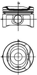 KOLBENSCHMIDT 40081600 Поршень для TOYOTA MATRIX (Тойота/тоета Матрикс) KOLBENSCHMIDT 40081600 Поршень для TOYOTA MATRIX (Тойота/тоета Матрикс)