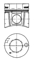 KOLBENSCHMIDT 40175600 Поршень для MERCEDESBENZ (Мерседес бенц) KOLBENSCHMIDT 40175600 Поршень для MERCEDESBENZ (Мерседес бенц)