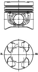 KOLBENSCHMIDT 40272600 Поршень для OPEL VIVARO (Опель Виваро) KOLBENSCHMIDT 40272600 Поршень для OPEL VIVARO (Опель Виваро)