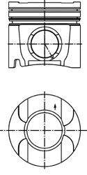 KOLBENSCHMIDT 40292600 Поршень для TOYOTA AVENSIS (Тойота/тоета Авенсис) KOLBENSCHMIDT 40292600 Поршень для TOYOTA AVENSIS (Тойота/тоета Авенсис)