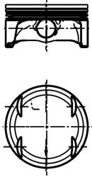 KOLBENSCHMIDT 40348600 Поршень для MERCEDES-BENZ GL-CLASS (Мэрcэдэс-бэнз Жл класс) KOLBENSCHMIDT 40348600 Поршень для MERCEDES-BENZ GL-CLASS (Мэрcэдэс-бэнз Жл класс)