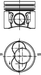 KOLBENSCHMIDT 40422610 Поршень для SKODA LAURA (Шкода Лаура) KOLBENSCHMIDT 40422610 Поршень для SKODA LAURA (Шкода Лаура)