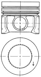 KOLBENSCHMIDT 41095610 Поршень для AUDI A1 (Ауди А1) KOLBENSCHMIDT 41095610 Поршень для AUDI A1 (Ауди А1)