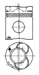 KOLBENSCHMIDT 90738700 Поршень для SCANIA 3 (Сканиа 3) KOLBENSCHMIDT 90738700 Поршень для SCANIA 3 (Сканиа 3)