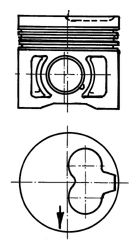 KOLBENSCHMIDT 91386620 Поршень для SKODA FELICIA (Шкода Фелиция) KOLBENSCHMIDT 91386620 Поршень для SKODA FELICIA (Шкода Фелиция)